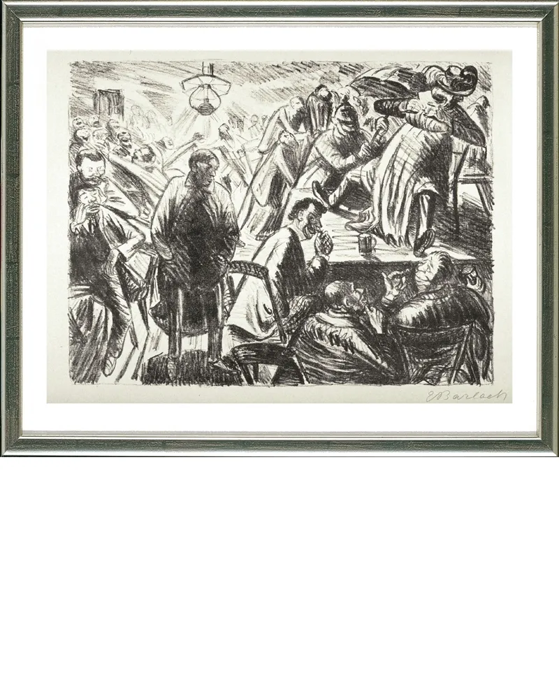 リトグラフ Barlach - Frau Venus, 1919