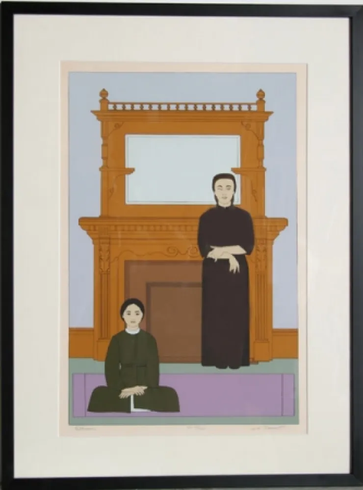 シルクスクリーン Barnet - Reflection