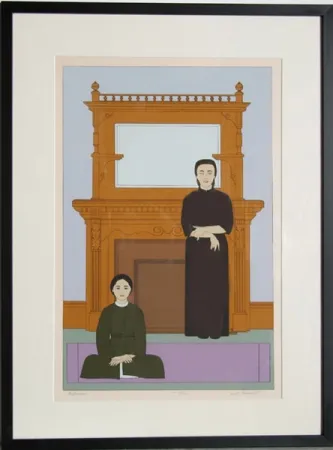 シルクスクリーン Barnet - Reflection