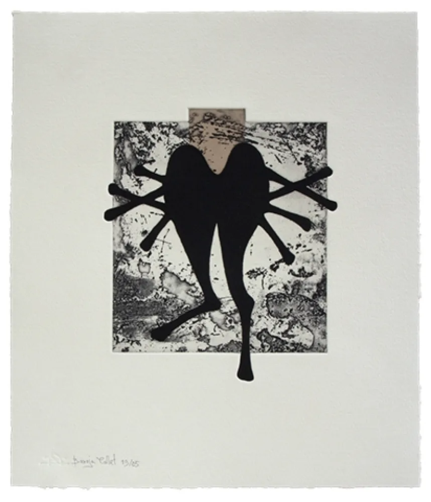 エッチングと　アクチアント Baroja-Collet - El beso