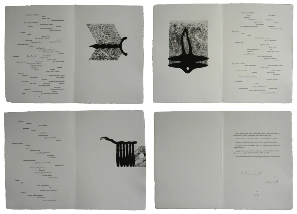 挿絵入り本 Baroja-Collet - Mallarmeren betazalak