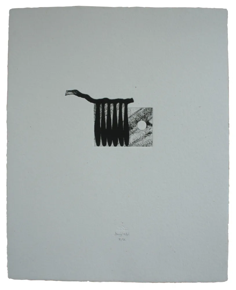 エッチングと　アクチアント Baroja-Collet - Mallarmeren betazalak X