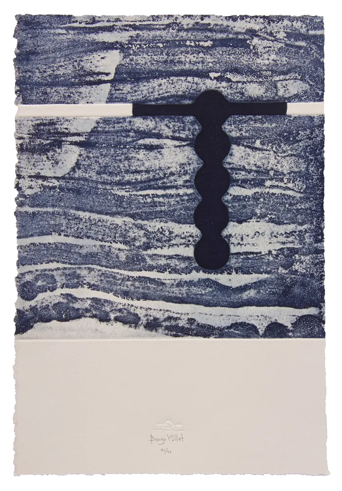 エッチングと　アクチアント Baroja-Collet - Símbolo marino