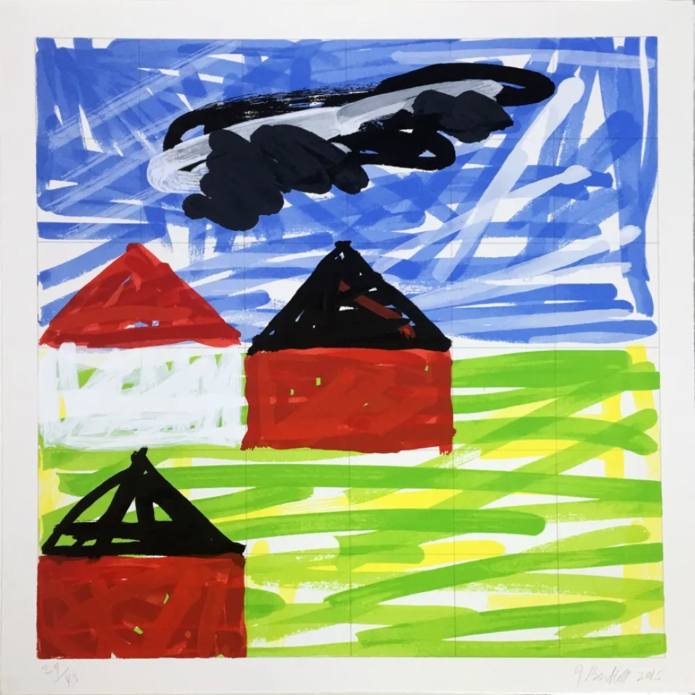 シルクスクリーン Bartlett - House II #4