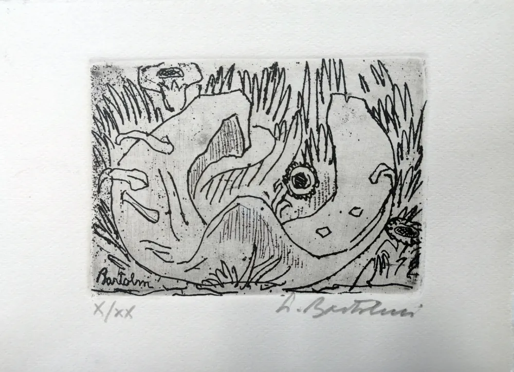 エッチング Bartolini - Il ferro di cavallo