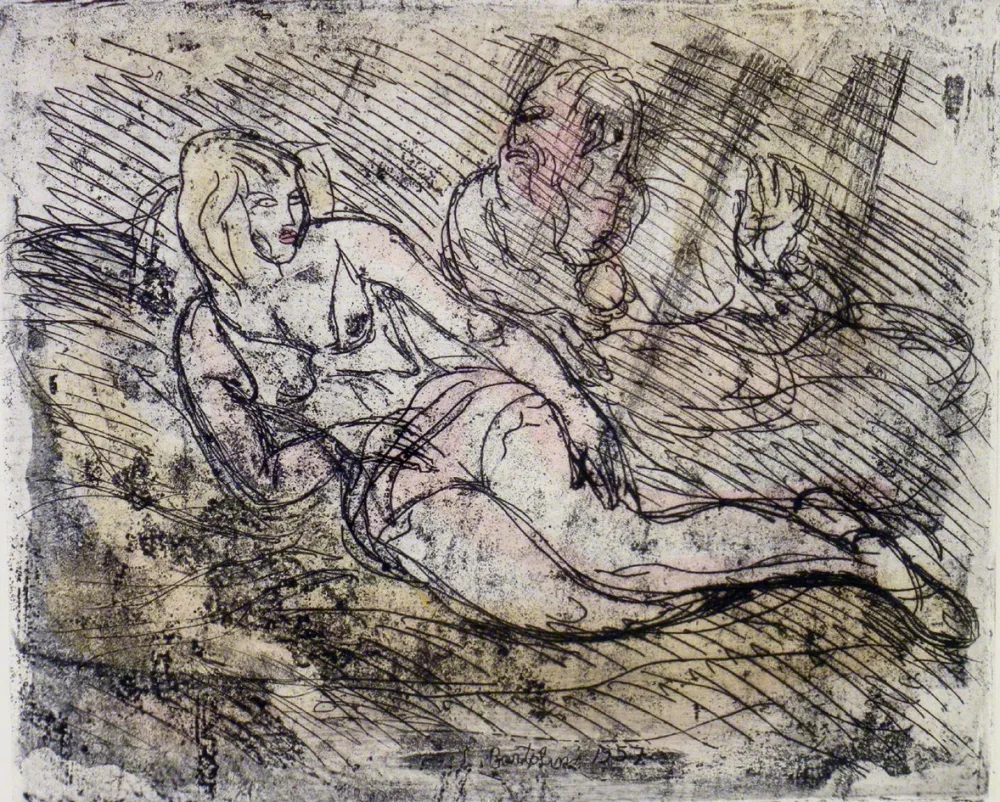 エッチング Bartolini - L'Aretino