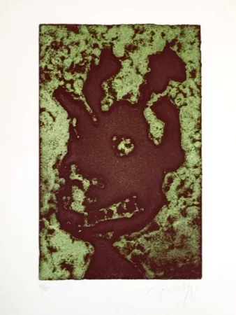 エッチング Bartolozzi - PERSONAJE NEGRO