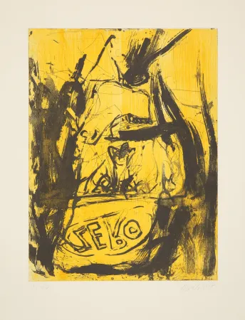 エッチングと　アクチアント Baselitz - 