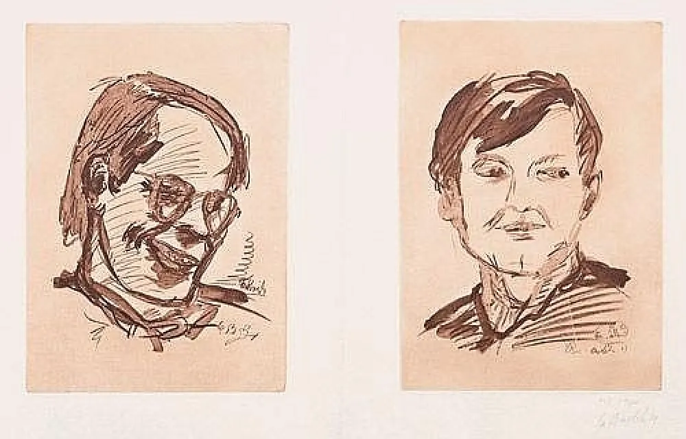 多数の Baselitz - Kölner Kunstmarkt 1971