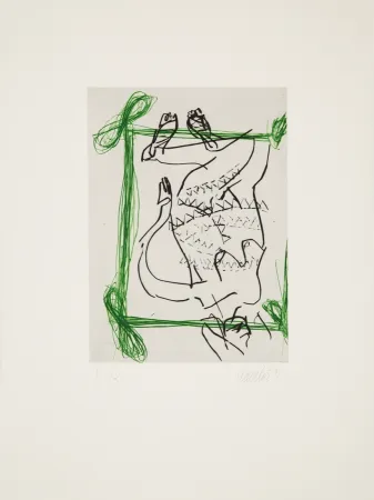 彫版 Baselitz - 