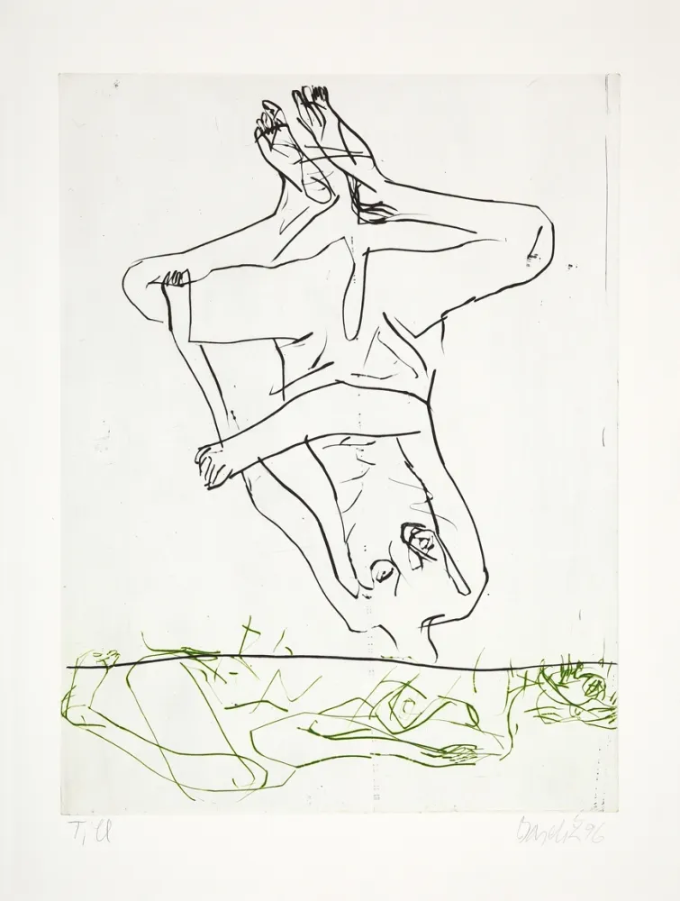 彫版 Baselitz - 