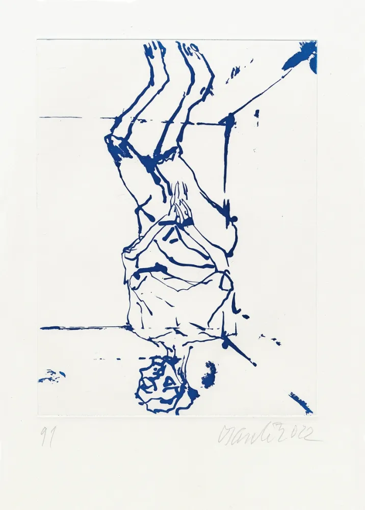 エッチングと　アクチアント Baselitz - 