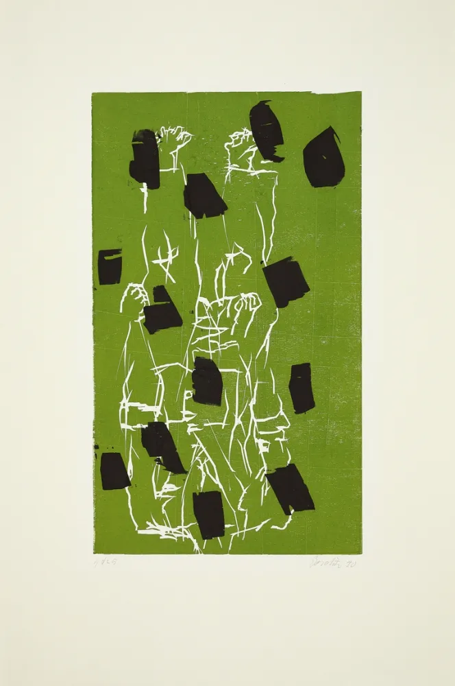 木版 Baselitz - 