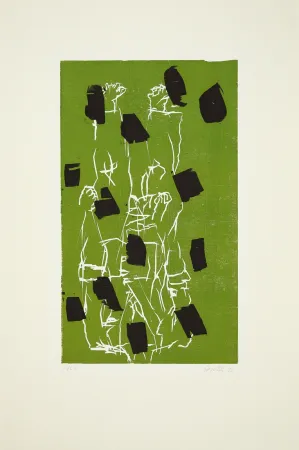 木版 Baselitz - 