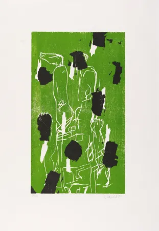 木版 Baselitz - 