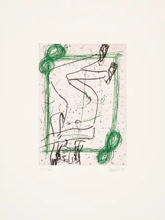 彫版 Baselitz - Untitled