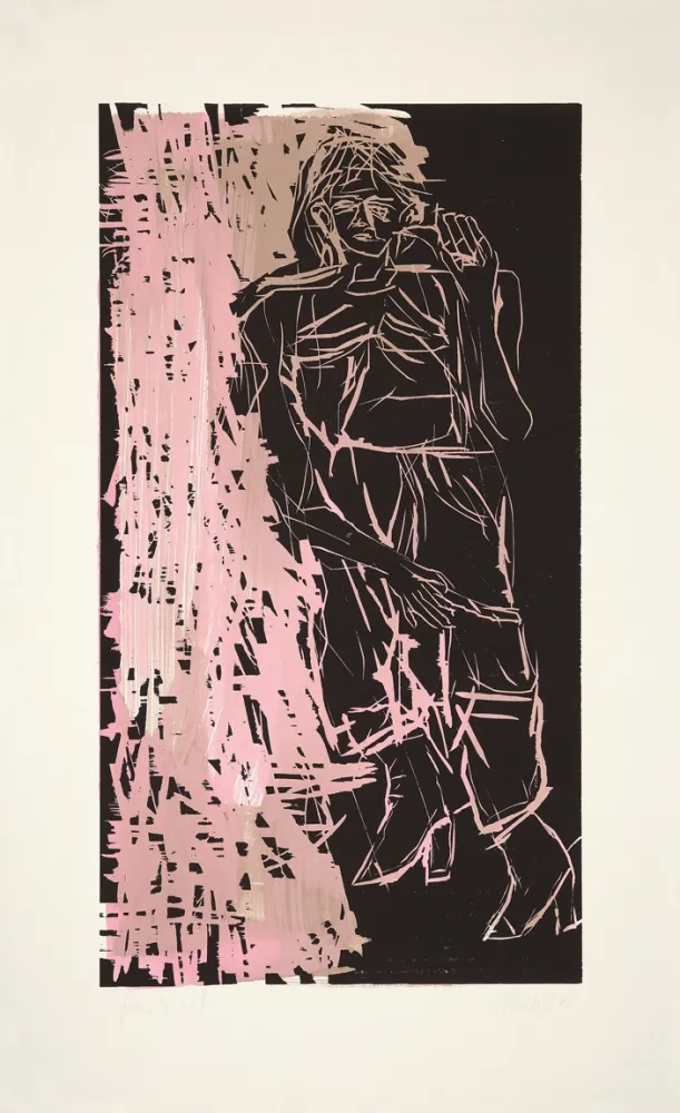 木版 Baselitz - 