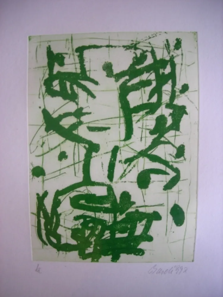 エッチングと　アクチアント Baselitz - Winter