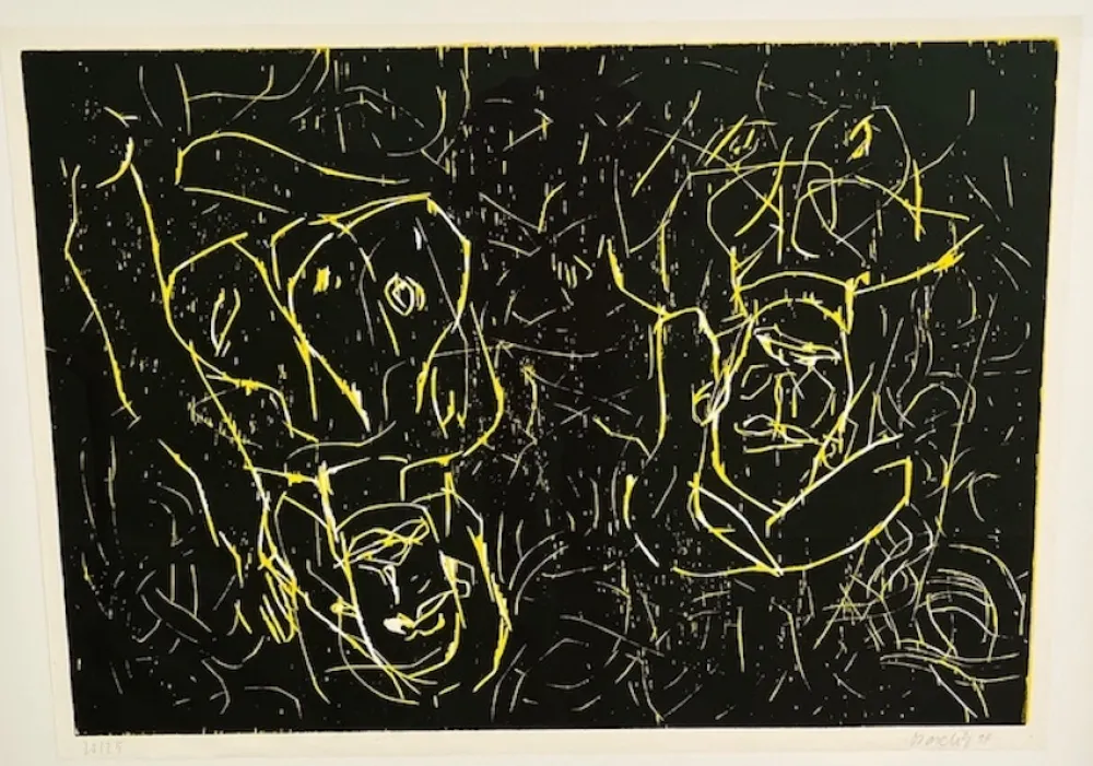 技術的なありません Baselitz - Woman and woman