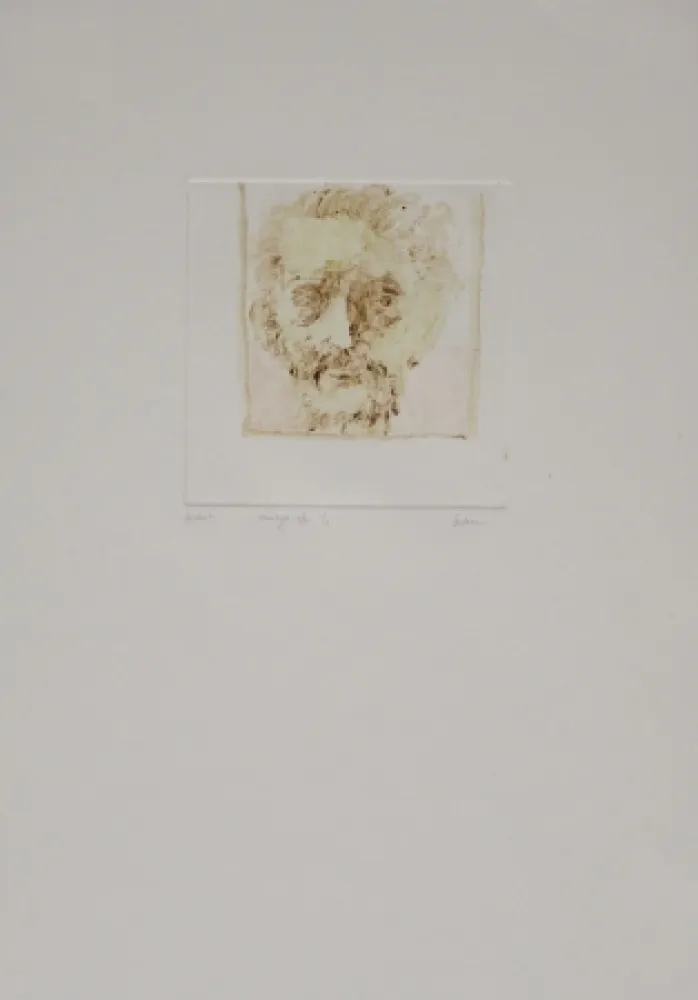 モノタイプ Baskin - Ernst Barlach