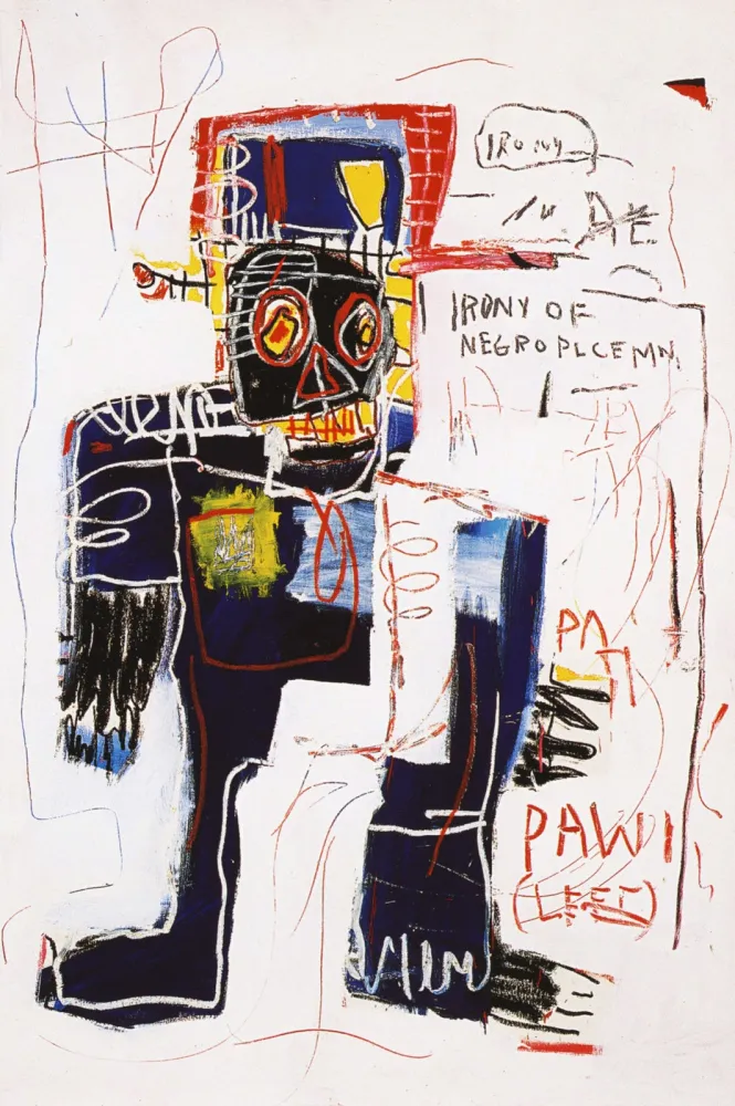 技術的なありません Basquiat - Irony of negro policeman