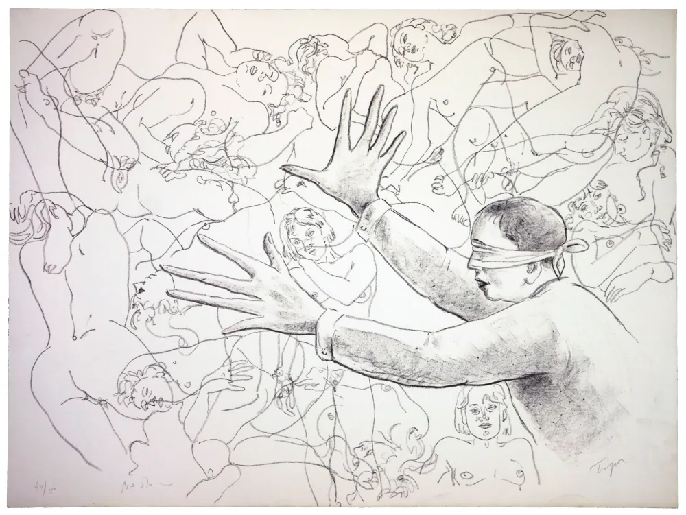 リトグラフ Bastow - Colin Maillard