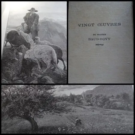 木版 Baud-Bovy - Vingt oeuvres du peintre Baud-Bovy (1848-1899)