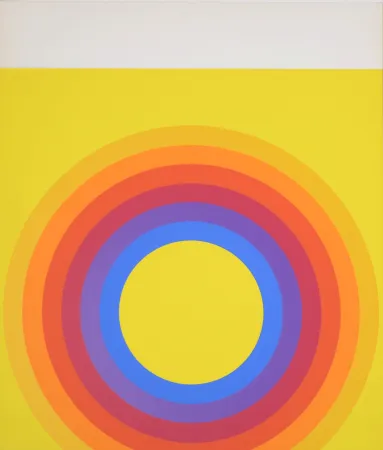 シルクスクリーン Bayer - Abstract composition, 1971