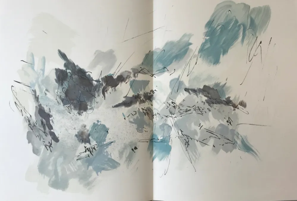 リトグラフ Bazaine - Composition,