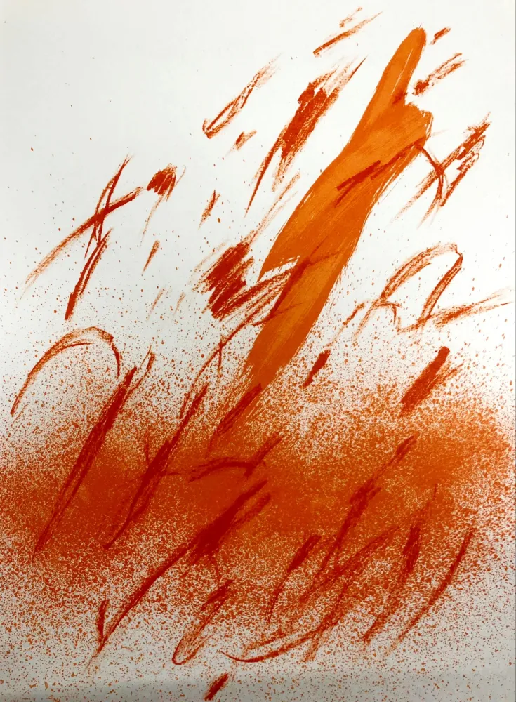 リトグラフ Bazaine - Composition,