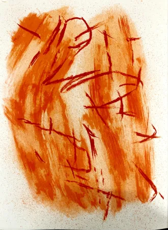 リトグラフ Bazaine - Composition,