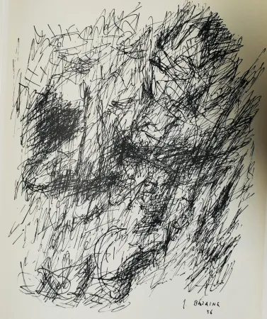 リトグラフ Bazaine - Derrière le Miroir : 10 ans d'édition,