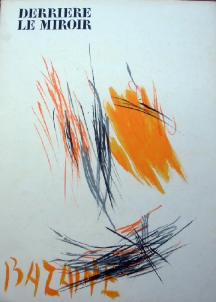 挿絵入り本 Bazaine - Derriere le Miroir n.197