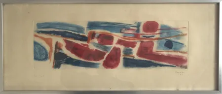 アクチアント Bazaine - Sans titre (Le nageur)