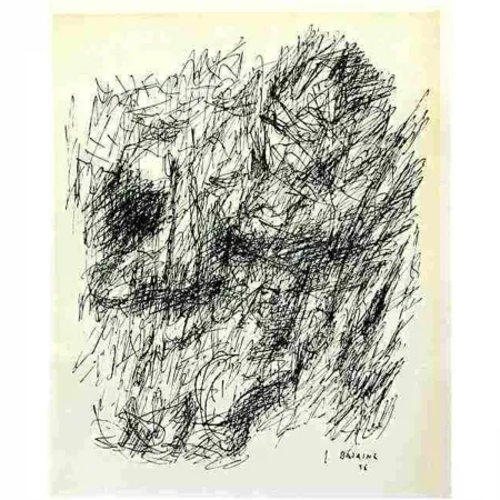 リトグラフ Bazaine - Untitled