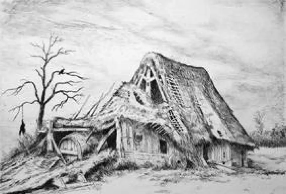 彫版 Bazire - Dix paysages gravés a l'eau-forte