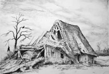 彫版 Bazire - Dix paysages gravés a l'eau-forte