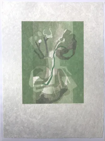 リトグラフ Beaudin - Fleurs I