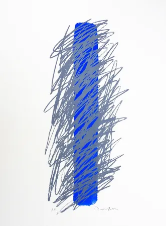 シルクスクリーン Bechtold - Señas en el espacio