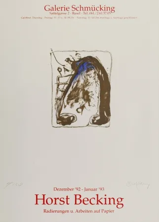 沈み彫り Becking - Radierungen und Arbeiten auf Papier