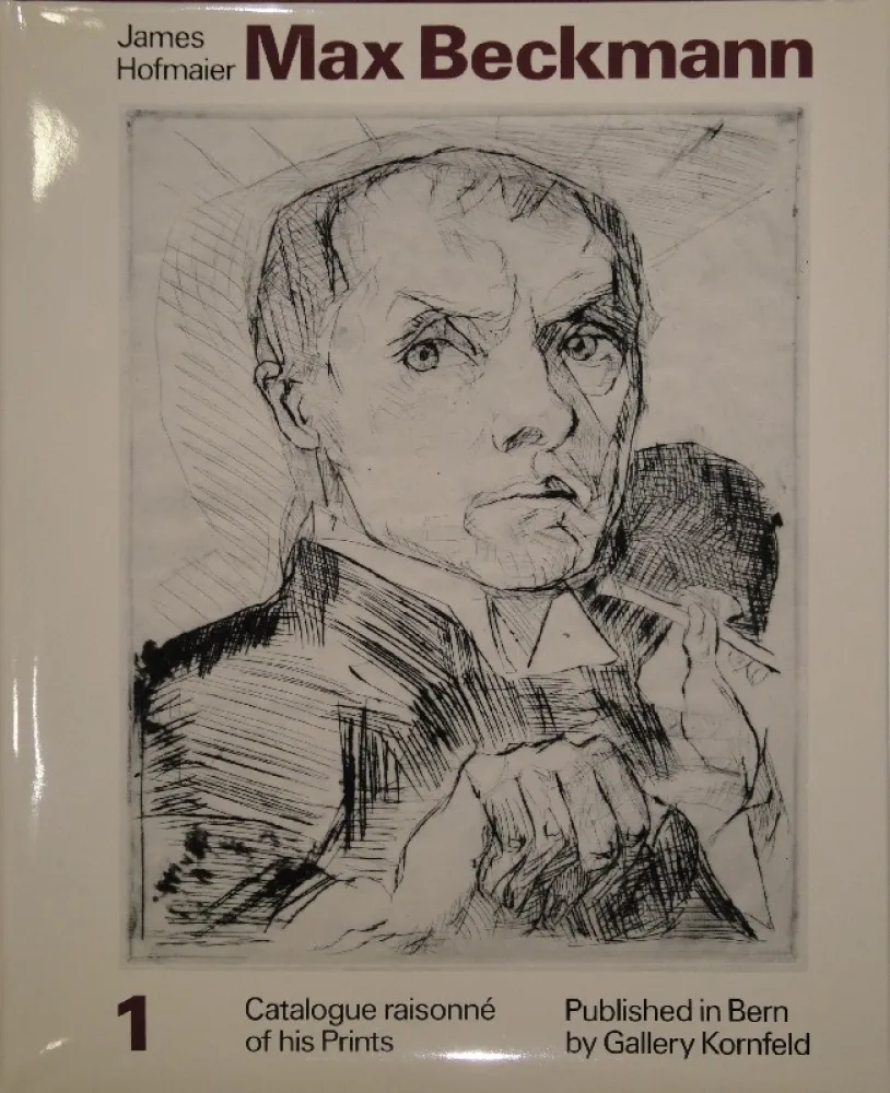 挿絵入り本 Beckmann - Max Beckmann. Catalogue raisonné of his Prints