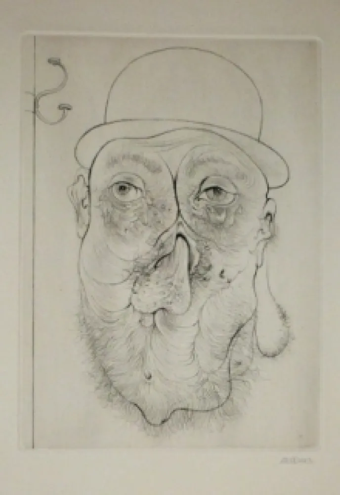 彫版 Bellmer - A Sade 10