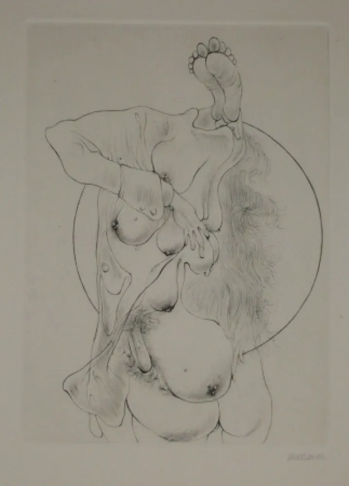 彫版 Bellmer - A Sade 2