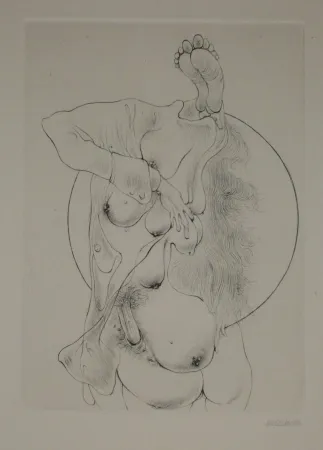 彫版 Bellmer - A Sade 2