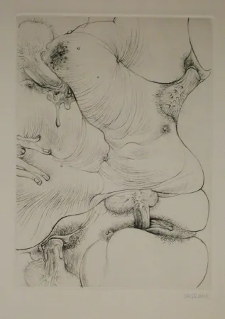 彫版 Bellmer - A Sade 3