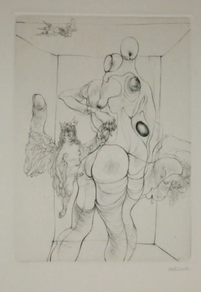 彫版 Bellmer - A Sade 4