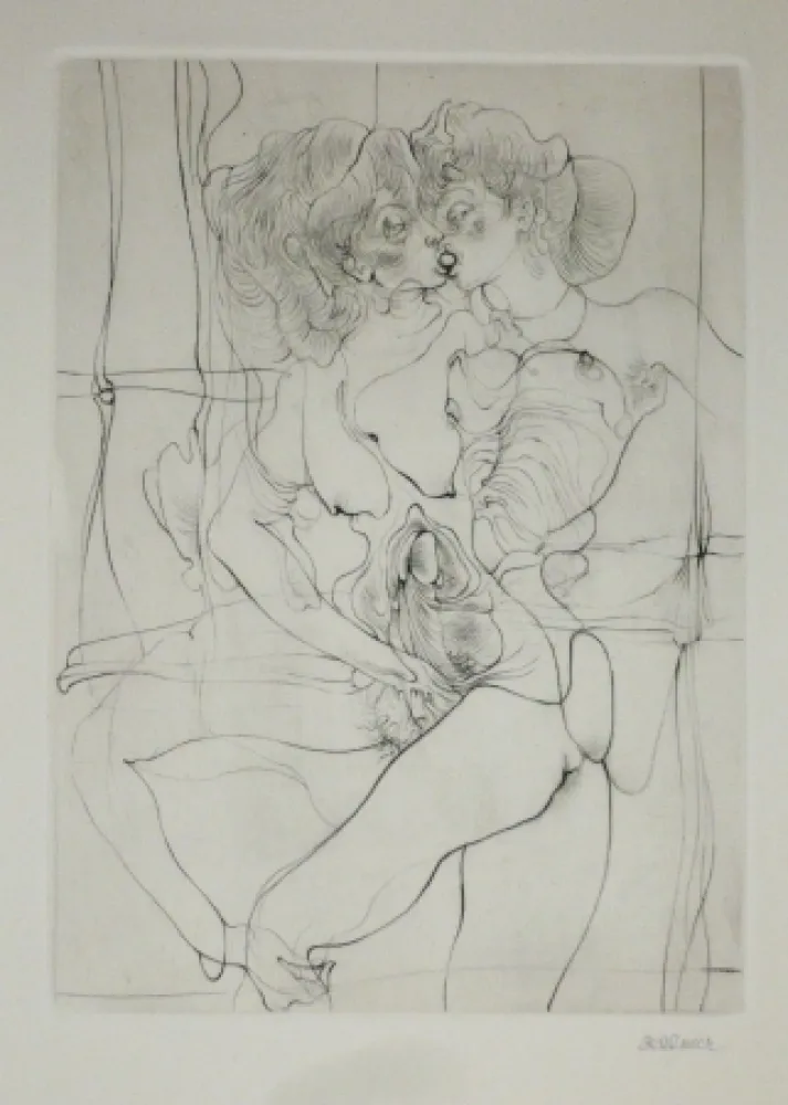 彫版 Bellmer - A Sade 7