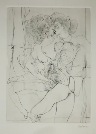 彫版 Bellmer - A Sade 7