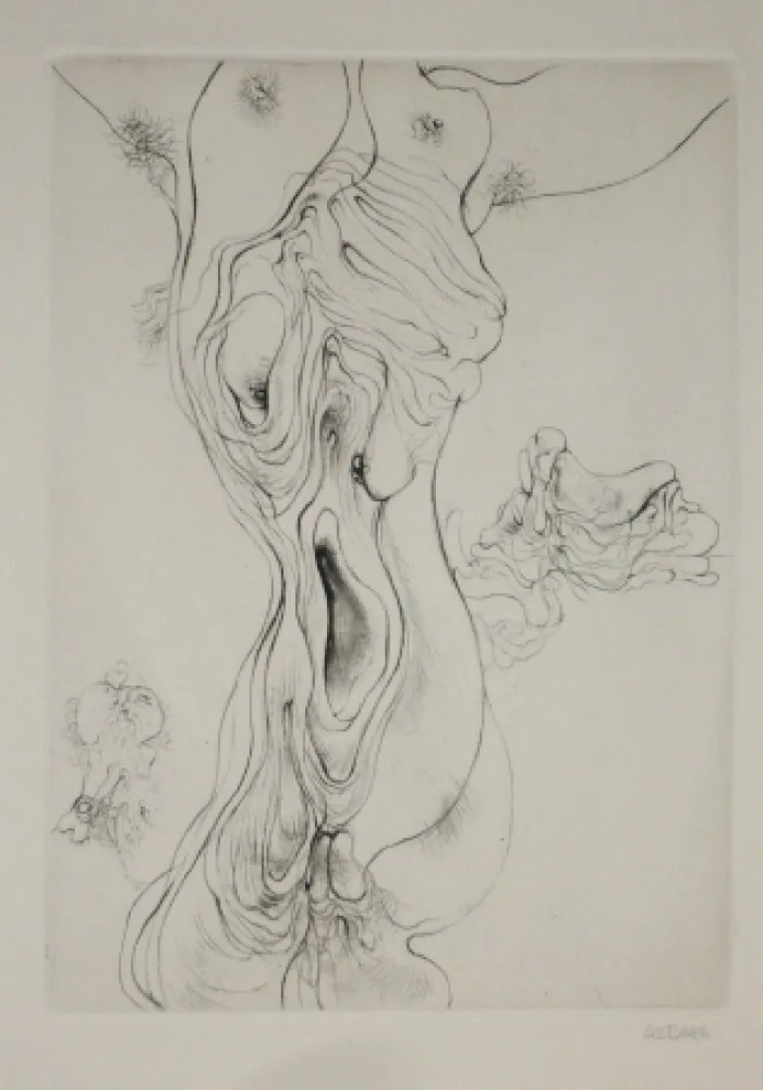 彫版 Bellmer - A Sade 8