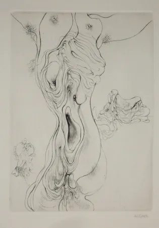 彫版 Bellmer - A Sade 8